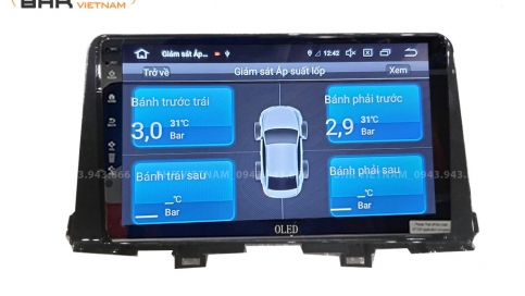 Màn hình DVD Android liền camera 360 xe Kia Morning 2021 - nay | Oled C8S New